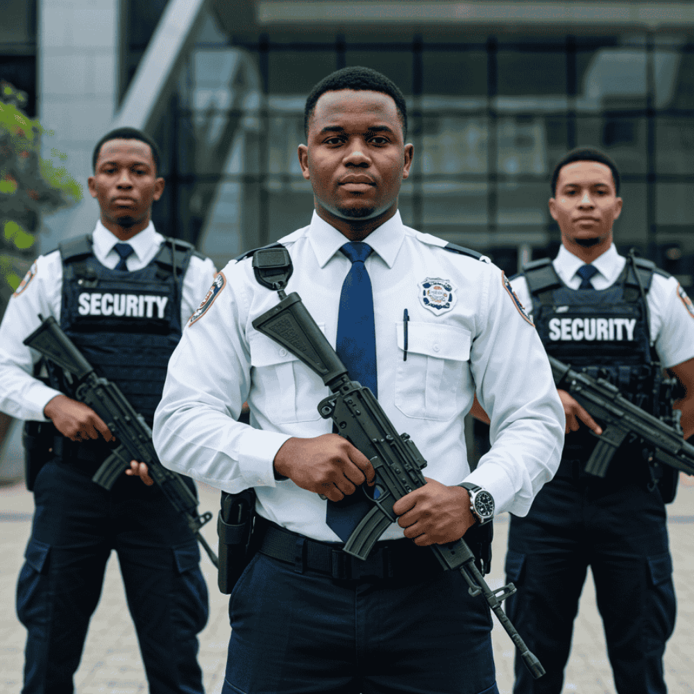 Armed and unarmed guarding